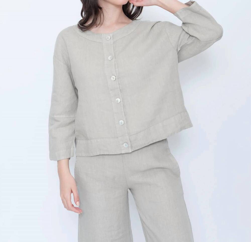 NEW BLUEBERRY prim jacket in beige